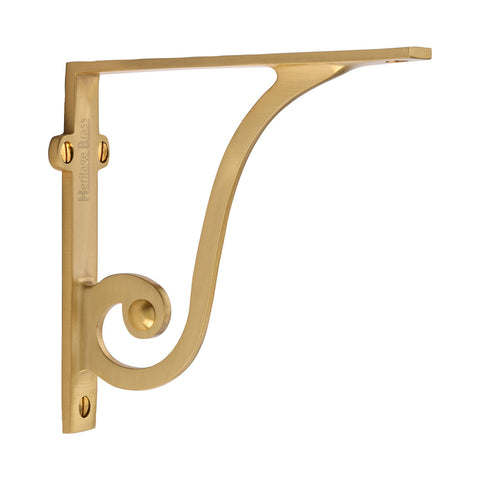 Ornate Shelf Bracket for Wooden Shelves