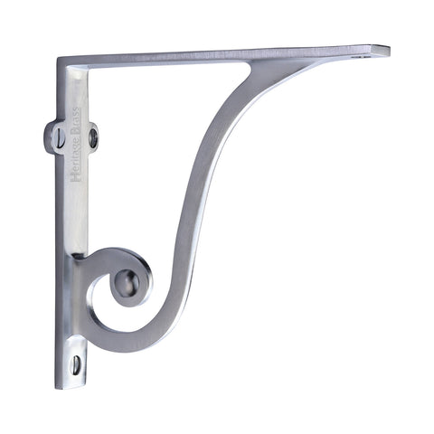 Ornate Shelf Bracket for Wooden Shelves