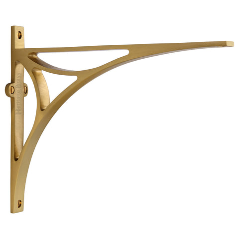 Bridge Shelf Bracket for Wooden Shelves