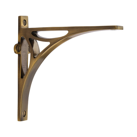 Bridge Shelf Bracket for Wooden Shelves