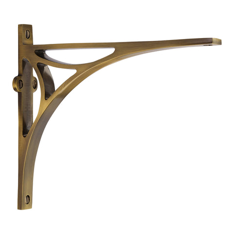 Bridge Shelf Bracket for Wooden Shelves