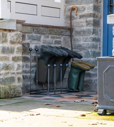 Six Pair Boot Rack