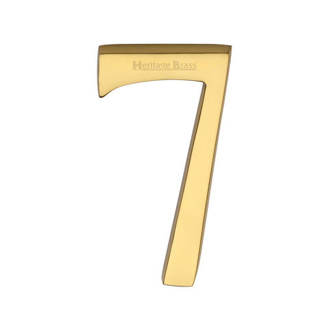 76mm Traditional Pin Fix Door Numeral