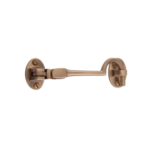 Silent Pattern Cabin Hook - Shown in Very Light Aged