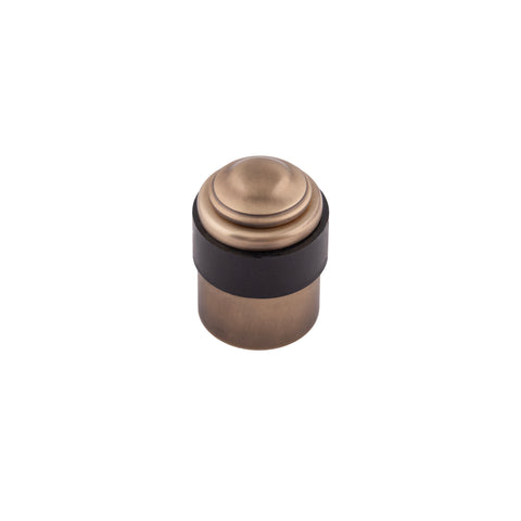 Floor Mounted Door Stop. 48mm High x 35mm Dia. - Shown in Very Light Aged