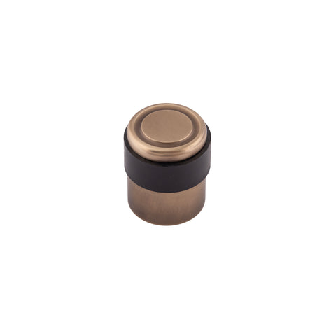 Floor Mounted Door Stop. 48mm High x 35mm Dia. - Shown in Very Light Aged