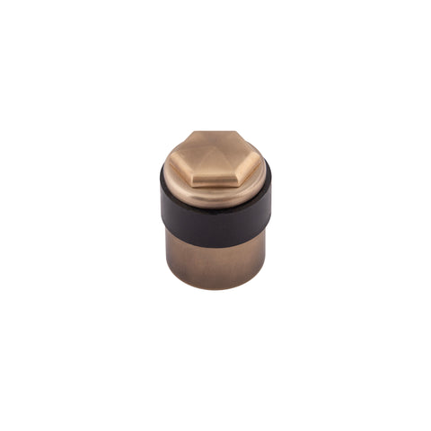 Floor Mounted Door Stop. 48mm High x 35mm Dia. - Shown in Very Light Aged