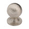 Hammered Ball Cabinet Knob on Rose