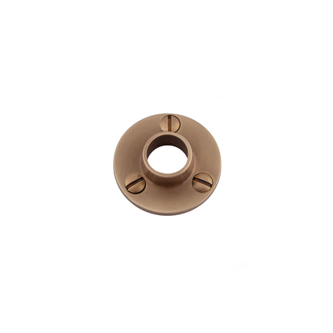 Hanging Rail Socket for 13mm Hanging Rail - Shown in Very Light Aged