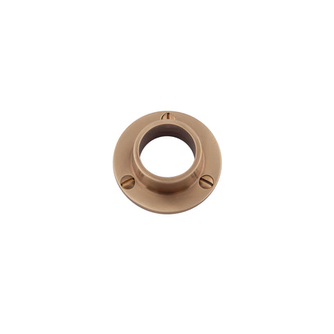 Hanging Rail Socket for 25mm Hanging Rail - Shown in Very Light Aged
