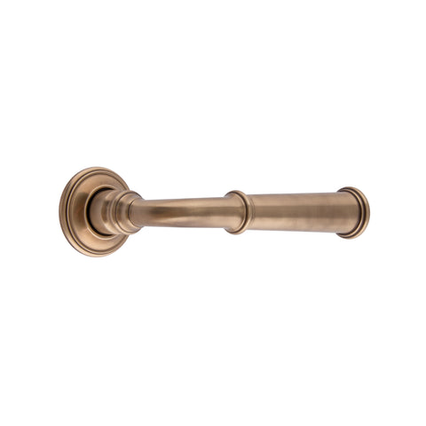 130mm Ringed Lever Handle - Shown in Very Light Aged