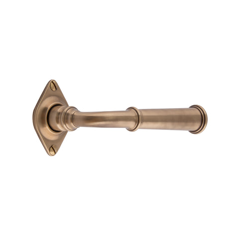 130mm Ringed Lever Handle - Shown in Very Light Aged