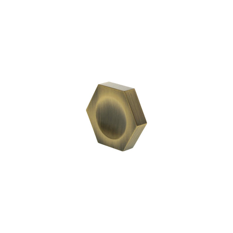 Pennington Hexagonal Finger Pull Cabinet Knob