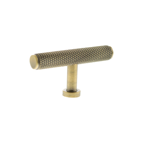 Eiffel Knurled T-Bar Cabinet Knob