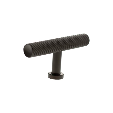 Paddington Spiral T-Bar Cabinet Knob