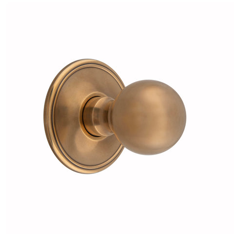 39mm Dia Mortice Ball Knob - Shown in Very Light Aged