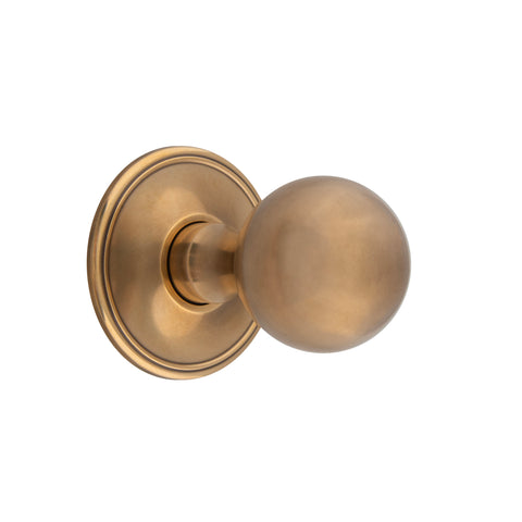 45mm dia Mortice Ball Knob - Shown in Very Light Aged