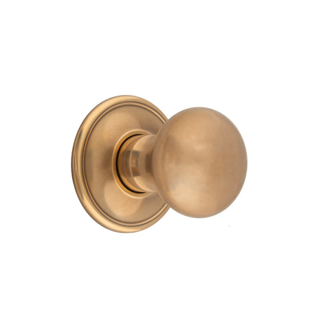 41mm dia Bun Mortice Knob - Shown in Very Light Aged