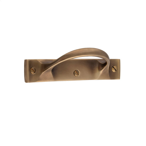 Sash Lift Loop on Backplate - Shown in Very Light Aged