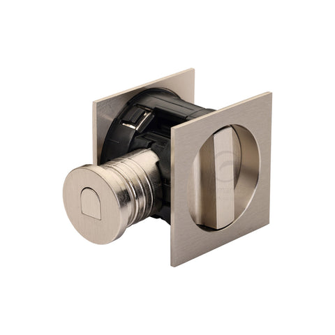 Tubular Sliding Lock with Square Privacy Turns