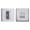 54mm Square Bathroom Thumbturn & Square Release Concealed Fix
