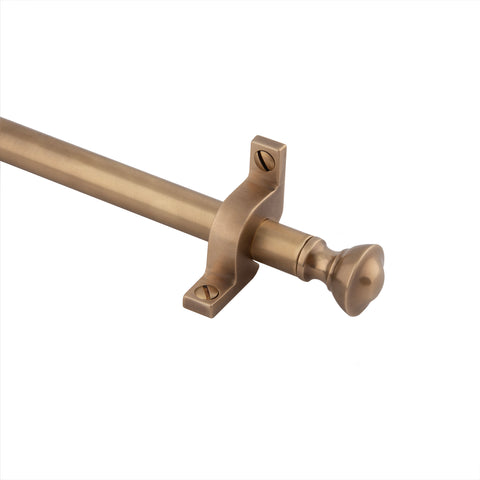 13mm Stair Rod Made to Measure up to 1500mm - Shown in Very Light Aged