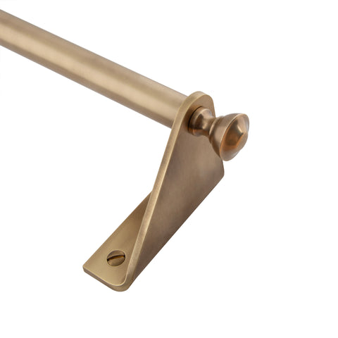 400mm Towel/Utensil Rail - Shown in Very Light Aged