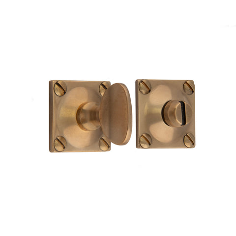 Gas Tap Thumbturn and Emergency Release - Shown in Very Light Aged