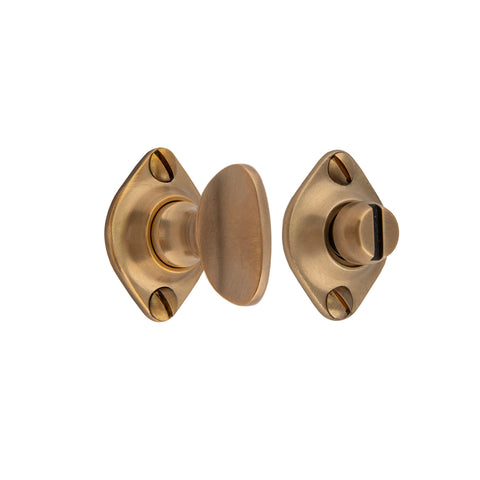 Gas Tap Thumbturn and Emergency Release - Shown in Very Light Aged