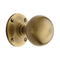 Westminster Ball Style Mortice Knob on Visible Fix Unsprung Rose