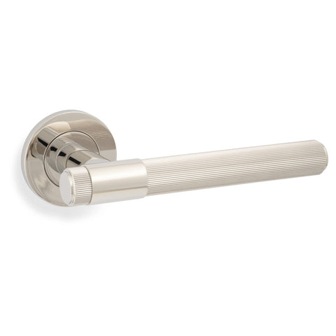 Alexander & Wilks Kingston Reeded Lever on Round Rose