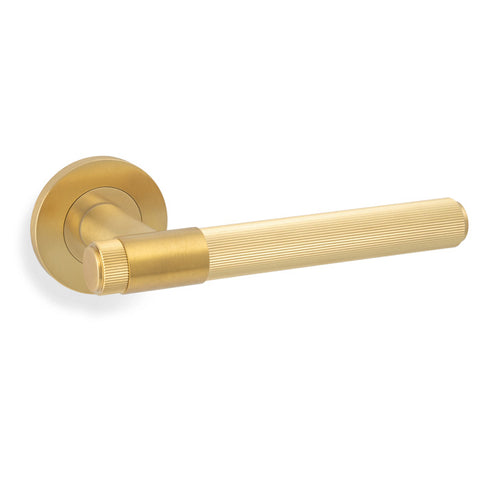 Alexander & Wilks Kingston Reeded Lever on Round Rose