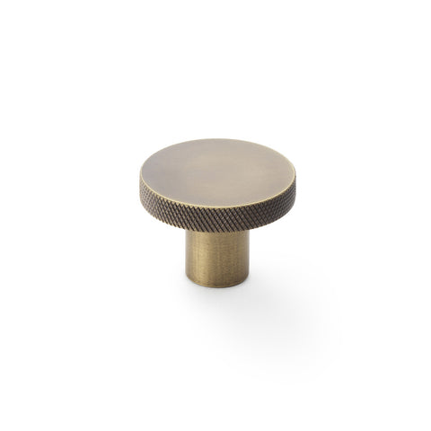 Alexander & Wilks Hanover Knurled Circular Cupboard Knob
