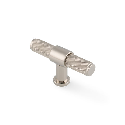Alexander & Wilks Kingston Knurled T-Bar Cabinet Knob