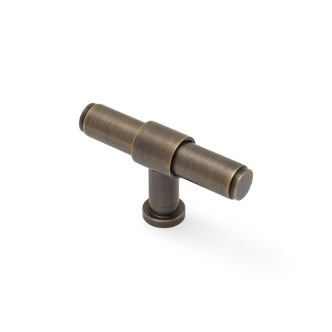 Alexander & Wilks Kingston Plain T-Bar Cabinet Knob
