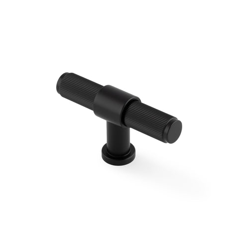 Alexander & Wilks Kingston Reeded T-Bar Cabinet Knob