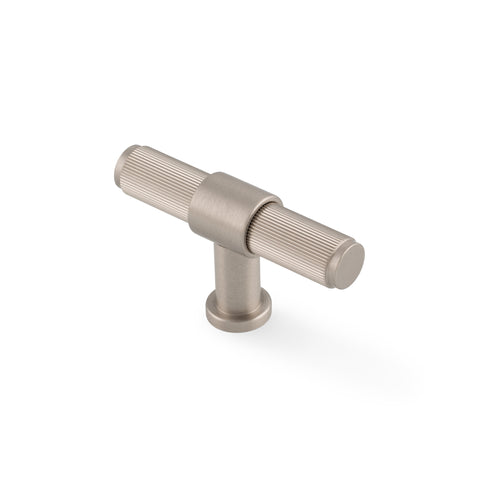 Alexander & Wilks Kingston Reeded T-Bar Cabinet Knob