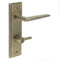 Mayfair Lever Handle on Backplate