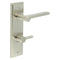 Fitzrovia Lever Handle on Backplate