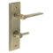 Knightsbridge Lever Handle on Backplate