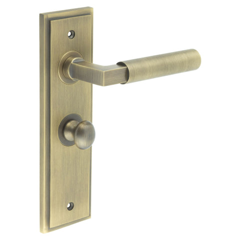 Westminster Lever Handle on Backplate