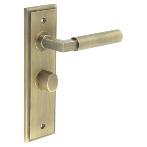 Westminster Lever Handle on Backplate