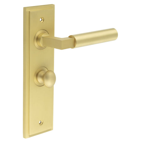 Westminster Lever Handle on Backplate