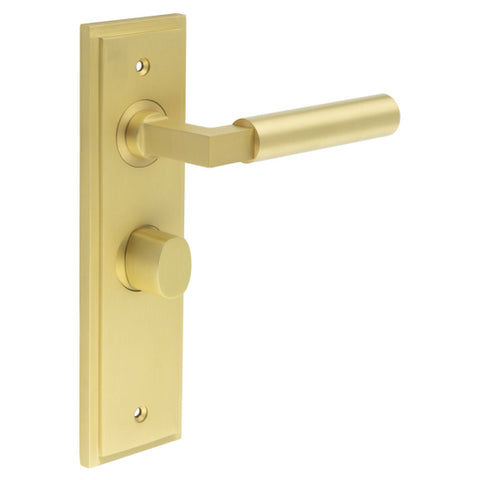 Westminster Lever Handle on Backplate