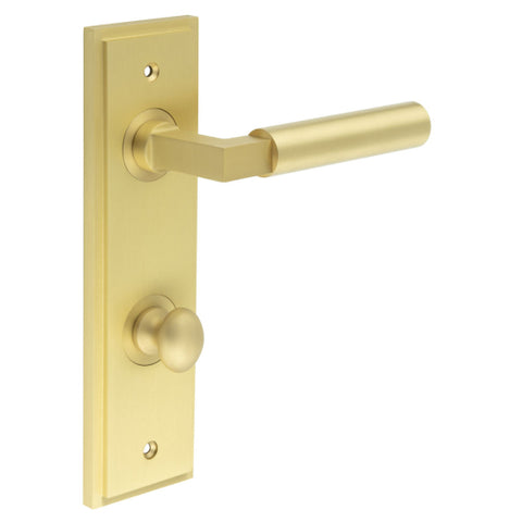 Westminster Lever Handle on Backplate