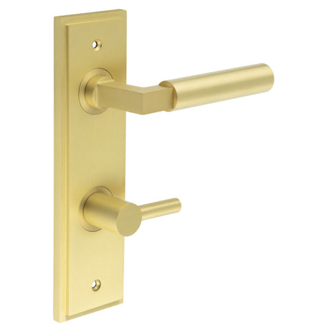 Westminster Lever Handle on Backplate