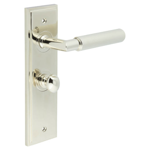 Piccadilly Lever Handle on Backplate