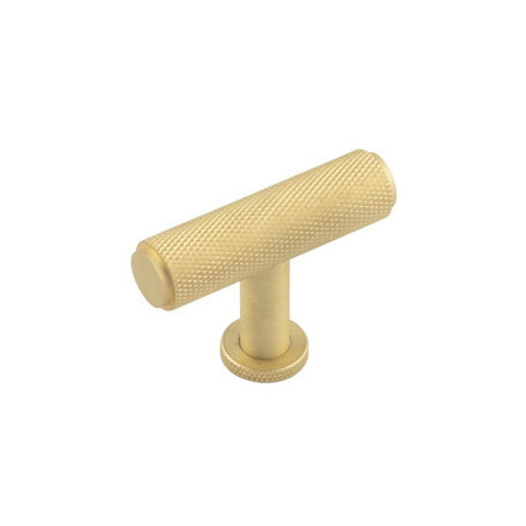 Burlington - 55mm Piccadilly Knurled T Bar Cupboard Knob