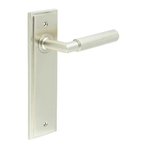 Piccadilly Lever Handle on Backplate