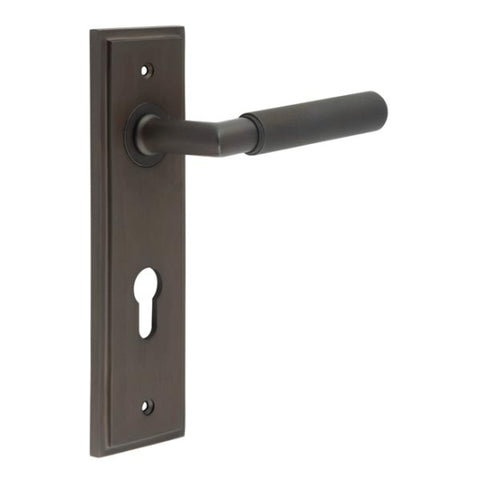 Piccadilly Lever Handle on Backplate